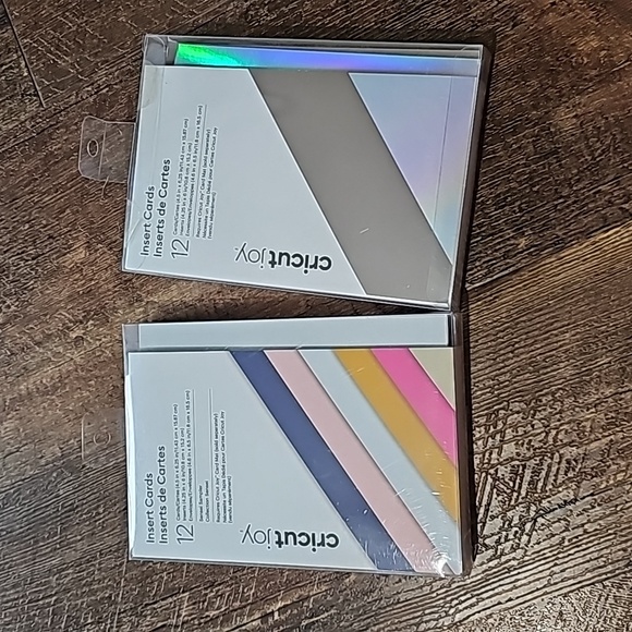 Cricut Joy Insert Cards - two unopened packages - Picture 1 of 6